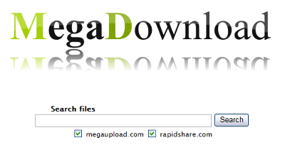 MEGAUPLOADとRapidShareを同時に検索できる『MegaDownload』