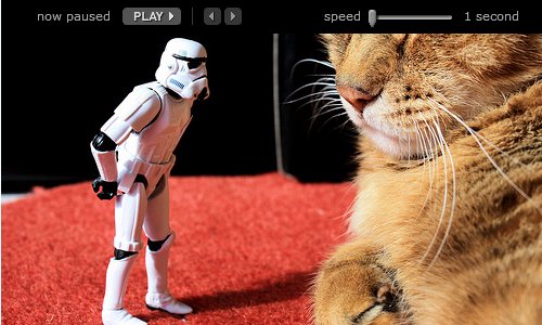 Flickrのスライドショーをウェブサイトに埋め込むことができる『flickrSLiDR』