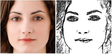 写真をスケッチ風の描写に「Sketch Generator」