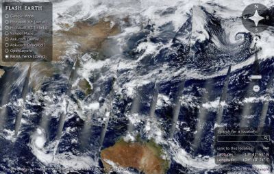 「NASA Terra (daily)」の衛星写真