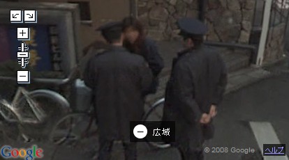 Googleマップストリートビューに写り込んだ面白い瞬間まとめ1