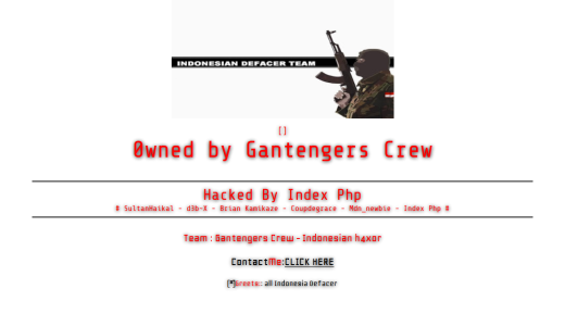 hacked_by_Gantengers_Crew
